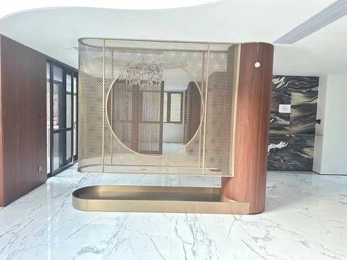 حصائر الفولاذ المقاوم للصدأ المخصصة للفيلات الخاصة