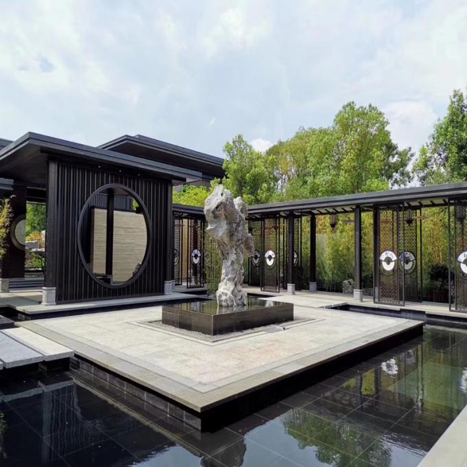 قابلة للتخصيص من الأرضية إلى السقف مقسمات غرف المعيشة المتوسطة مقسمات الغرف المعدنية 6