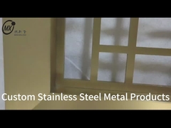 الشمبانيا الذهبية الشبكة الليزر الزخرفية الحرية الحديثة الشاشة المعدنية الحائط & مقسم الغرفة