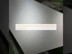 صفائح الفولاذ المقاوم للصدأ المطلية بتقنية PVD المقاومة للخدش | تدوم طويلاً