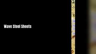 سعر صفائح الفولاذ ذات الموجة المرآة