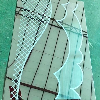 تصميم مخصص محفوراً ورقة الفولاذ المقاوم للصدأ لتزيين المصعد