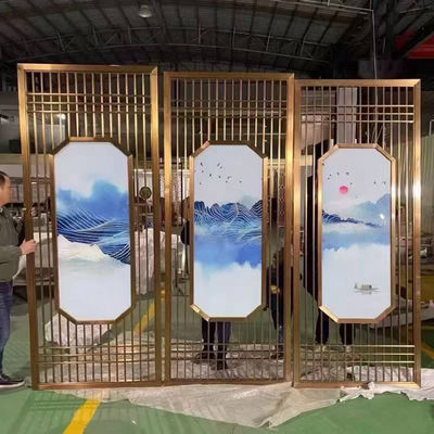 التصميم المعدني الحديث خط الشعر الفولاذ المقاوم للصدأ