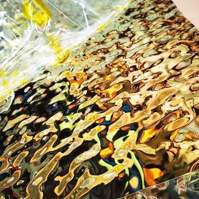 Custom Colored Bespoke Stainless Steel Metal Tailored Colored Stainless Panels