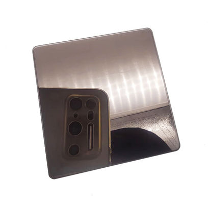 سعر جيد المهنية عالية الجودة البرونزية الفولاذ المقاوم للصدأ الملونة المصنعة المطلية اللون الانترنت