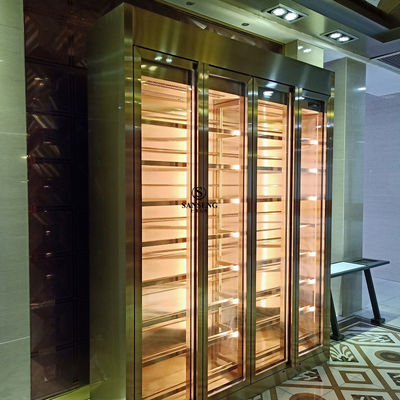 سعر جيد تصميم بسيط مجلس الوزراء النبيذ الفولاذ المقاوم للصدأ بأسعار معقولة للاستخدام المنزلي الانترنت