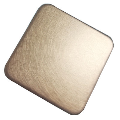 سعر جيد 300 سلسلة اهتزاز النحاس المصنع مباشرة ورقة الديكور الفولاذ المقاوم للصدأ ورقة ملونة مخصصة الانترنت