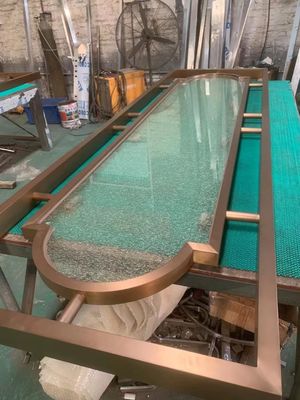 سعر جيد الفولاذ المقاوم للصدأ تصنيع طلاء معدني حسب الطلب طول 3000 4000mm أو مخصص الانترنت