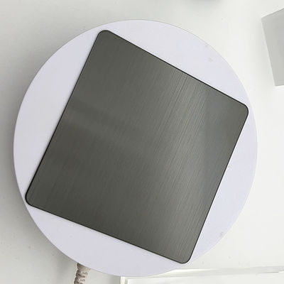 سعر جيد 304 ألوان سوداء من الفولاذ المقاوم للصدأ أوراق الشعر الممشط NO.4 الأوراق غير المقاومة للصدأ المنتهية PVD طلاء للإطار الانترنت