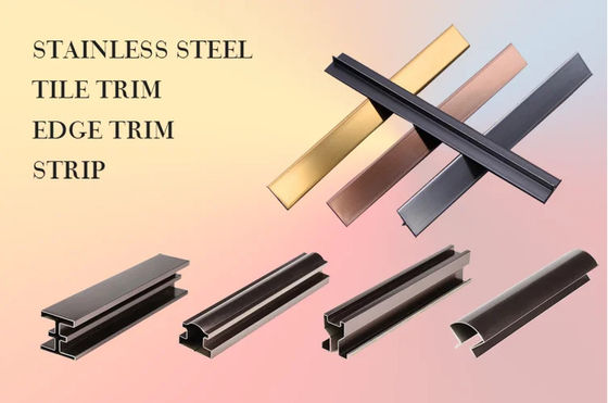 سعر جيد 201j1 304 لون 8K المرآة الملمعة الذهب الزهري الزهري المزخرف من الفولاذ المقاوم للصدأ الانترنت