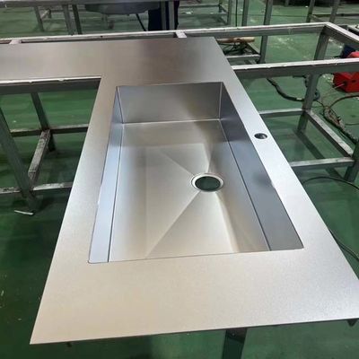 سعر جيد مصنع 304 خط الشعر ممشح المكشوفة الرقاقات الرملية الصلب المقاوم للصدأ أوراق للمكتب المطبخ الانترنت