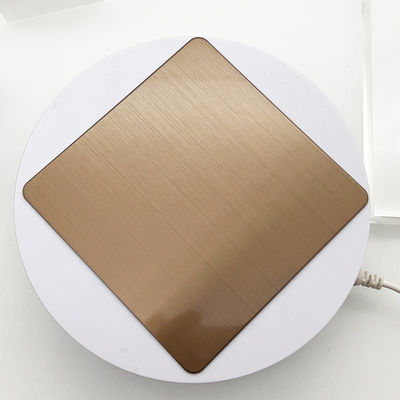 سعر جيد الطلاء السيراميكي الأثاث الإضاءة الأجهزة الذهبية الوردة الذهبية ألوان PVD سطح ورق الفولاذ المقاوم للصدأ الانترنت