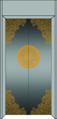 سعر جيد أجزاء مصعد Mitsubishi للخارج مصعد فولاذ معدني منحوتة فولاذية للخارج الانترنت