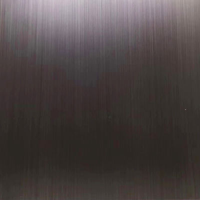 سعر جيد 0.5 1.5 2.5 ملم سمك Pvd طلاء قديم الشعر الممشط الزخرفية الفولاذ المقاوم للصدأ أوراق الحائط المصعد الانترنت