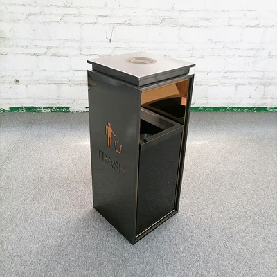 Stainless Steel Trash Bin Customized Stainless Steel Metal Products For Outdoor