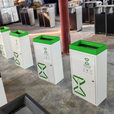 سعر جيد منتجات معدنية مخصصة من الفولاذ المقاوم للصدأ لسلة المهملات الخارجية بمعيار GB الانترنت