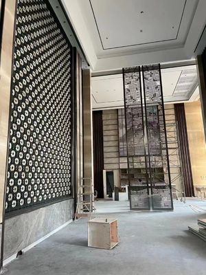 سعر جيد لوحات الحائط من الفولاذ المقاوم للصدأ ثلاثية الأبعاد التصميم المعاصر المحفور بالليزر الانترنت