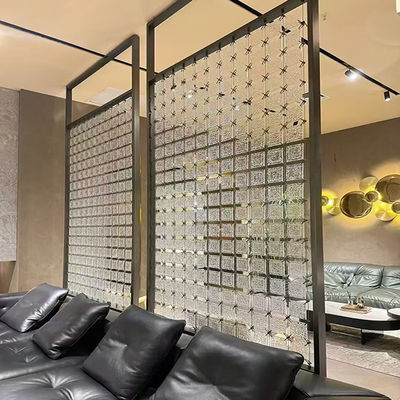 سعر جيد gold 201 304 factory price Metal Frame Stainless Steel Screen With Glass Home Furniture الانترنت