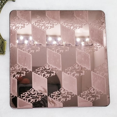 SUS316 Color Etched Stainless Steel Sheet 1mm 3mm Elevator Decoration