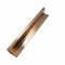 0.75mm 6.5ft الذهب الوردي الفولاذ المقاوم للصدأ تقليم شرائط معدنية شعري ديكور الجدار بلاط تقليم