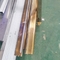 الذهب الفولاذ المقاوم للصدأ بلاط تقليم نصف دائري 10 مم 15 مم DIN 316L