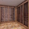 خزانات النبيذ المصنوعة من الفولاذ المقاوم للصدأ باللون الذهبي الوردي ، ثلاجة ASTM 316L 201