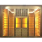 وحدة خزانة عرض النبيذ الشمبانيا الذهبية المبردة ASTM 316L ISO 300 * 160 سم