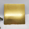 JIS304 صفائح الفولاذ المقاوم للصدأ الملونة بخطوط الشعر الذهبية 3 مم