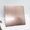 اهتزاز اللون البرونزي صفائح الفولاذ المقاوم للصدأ الملونة ASTM 201202 1 * 2m