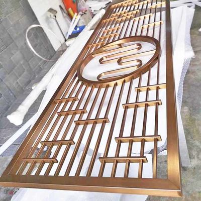 سعر جيد أسود وردي ذهبي برونزي عتيق شعري ناعم مرآة عمودية من الفولاذ المقاوم للصدأ شاشة تقسيم غرفة المقسمات لوحة الانترنت