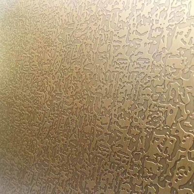 سعر جيد الصف 304 نمط الحرة محفوراً العتيقة ورقة الفولاذ المقاوم للصدأ النحاس للبوابة الانترنت