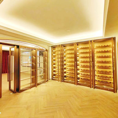 سعر جيد ODM DIN 201 الفولاذ المقاوم للصدأ خزائن عرض النبيذ التجارية ثلاجة تبريد الانترنت