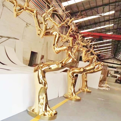 تصميم مخصص 304 النهايات الذهبية المرآة التلميع تحديث التصميم الحديث 316L مصنعي النحت الفولاذ المقاوم للصدأ