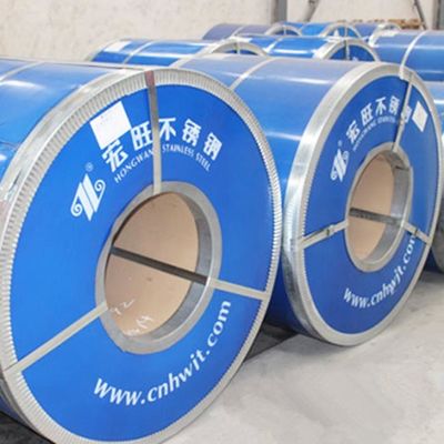 سعر جيد ASTM 304 لفائف الفولاذ المقاوم للصدأ المدرفلة على البارد 0.25 إلى 2.98 مم W1219mm الانترنت