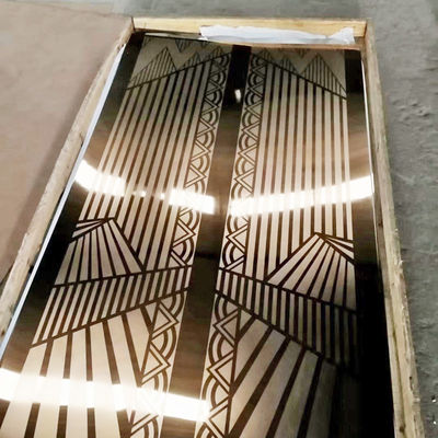 سعر جيد لون المرآة الفضية 304 الفولاذ المقاوم للصدأ لوحة حفرة لرفع الانترنت