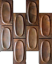 مربع صغير مرآة فضية الفولاذ المقاوم للصدأ الفسيفساء بلاط للزخرفة الجدار