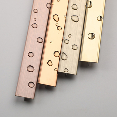 0.5mm 1.2mm Stainless Steel Trim Strips 1000mm Length Anti Fingerprint
