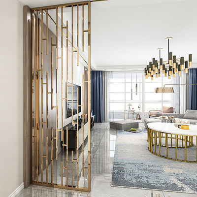 سعر جيد زرقاء لون الفولاذ المقاوم للصدأ شاشة الحائط شكل مستدير خط الشعر مع الفن الزجاج غرفة المعيشة الديكور أسلوب الموضة الانترنت