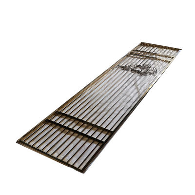 سعر جيد 304 المصنعين المعدنية المخصصة عالية الدرجة من الفولاذ المقاوم للصدأ الشاشة الزخرفة الداخلية الردهة الانترنت