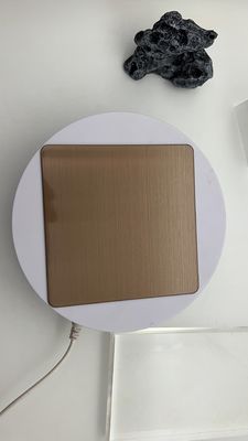 سعر جيد خط الشعر النحاس البرونزية PVD الملونة سمك كاف من الفولاذ المقاوم للصدأ 8ft 10ft الانترنت