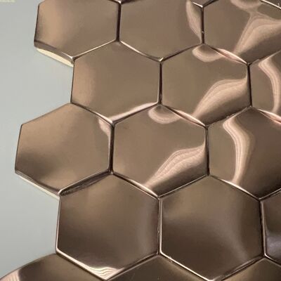 سعر جيد الصلب المقاوم للصدأ شاشة تقسيم لوحة طلاء الفسيفساء الانترنت