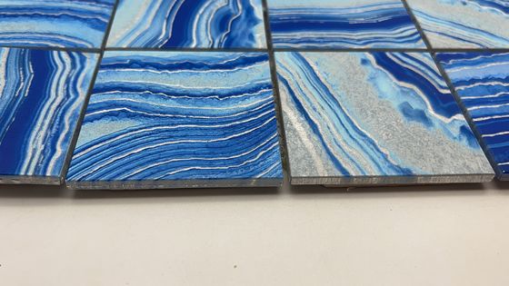 سعر جيد ألومنيوم الفسيفساء البلاط سمك 1mm مصنع فائق الصين مخصص الانترنت