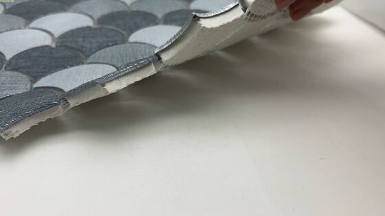 سعر جيد مربع الفسيفساء بلاط سطح لامع الزجاج الفسيفساء sus 304 الفولاذ المقاوم للصدأ الفسيفساء الانترنت