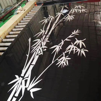 سعر جيد بيع مباشر من المصنع مرآة سوداء محفورة من الفولاذ المقاوم للصدأ الانترنت