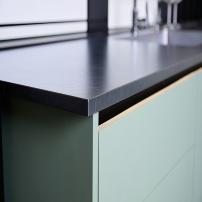 Imitation marble texture stainless steel plate - stone alternative lightweight solution