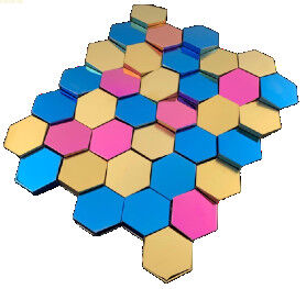 سعر جيد التصميم المنحني المنحني المعدن الفولاذ المقاوم للصدأ الفسيفساء نادي الفندق ديكور داخلي الانترنت