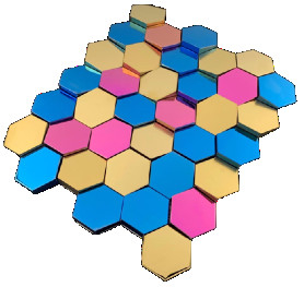 التصميم المنحني المنحني المعدن الفولاذ المقاوم للصدأ الفسيفساء نادي الفندق ديكور داخلي