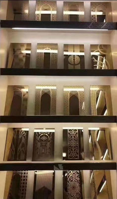 سعر جيد شاشات الفولاذ المقاوم للصدأ ذات الألوان المخصصة الانترنت