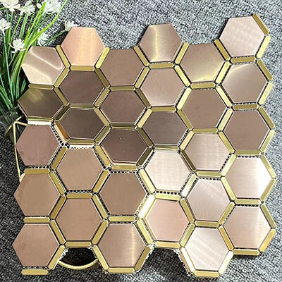 سعر جيد البلاط الفسيفوني من الصلب المقاوم للصدأ للجدران الداخلية الانترنت