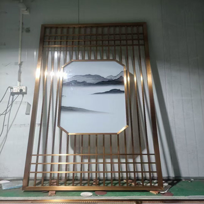 Two-tone coated stainless steel plate - custom building facade with light and shadow effect